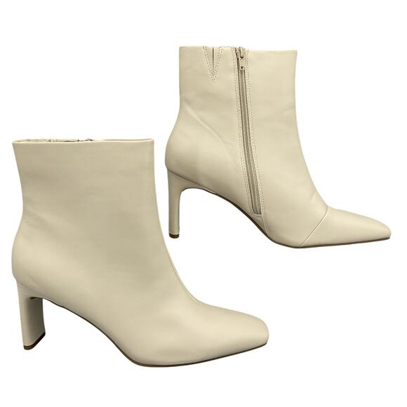 NEW Alfani Women’s Terrie Square Toe Booties White Size 11M - Picture 1 of 11